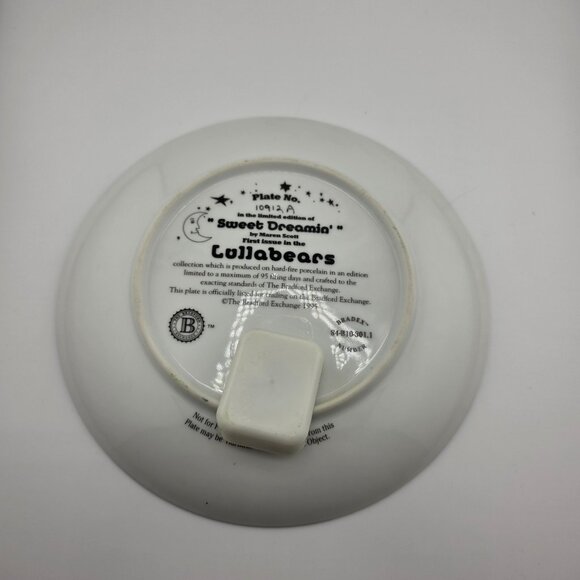 Bradford Exchange by Maren Scott Sweet‎ Dreamin Limited Edition Musical Plate - Picture 4 of 5